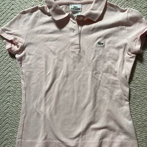 Lacoste womens polo shirt. Never worn. Size 36.